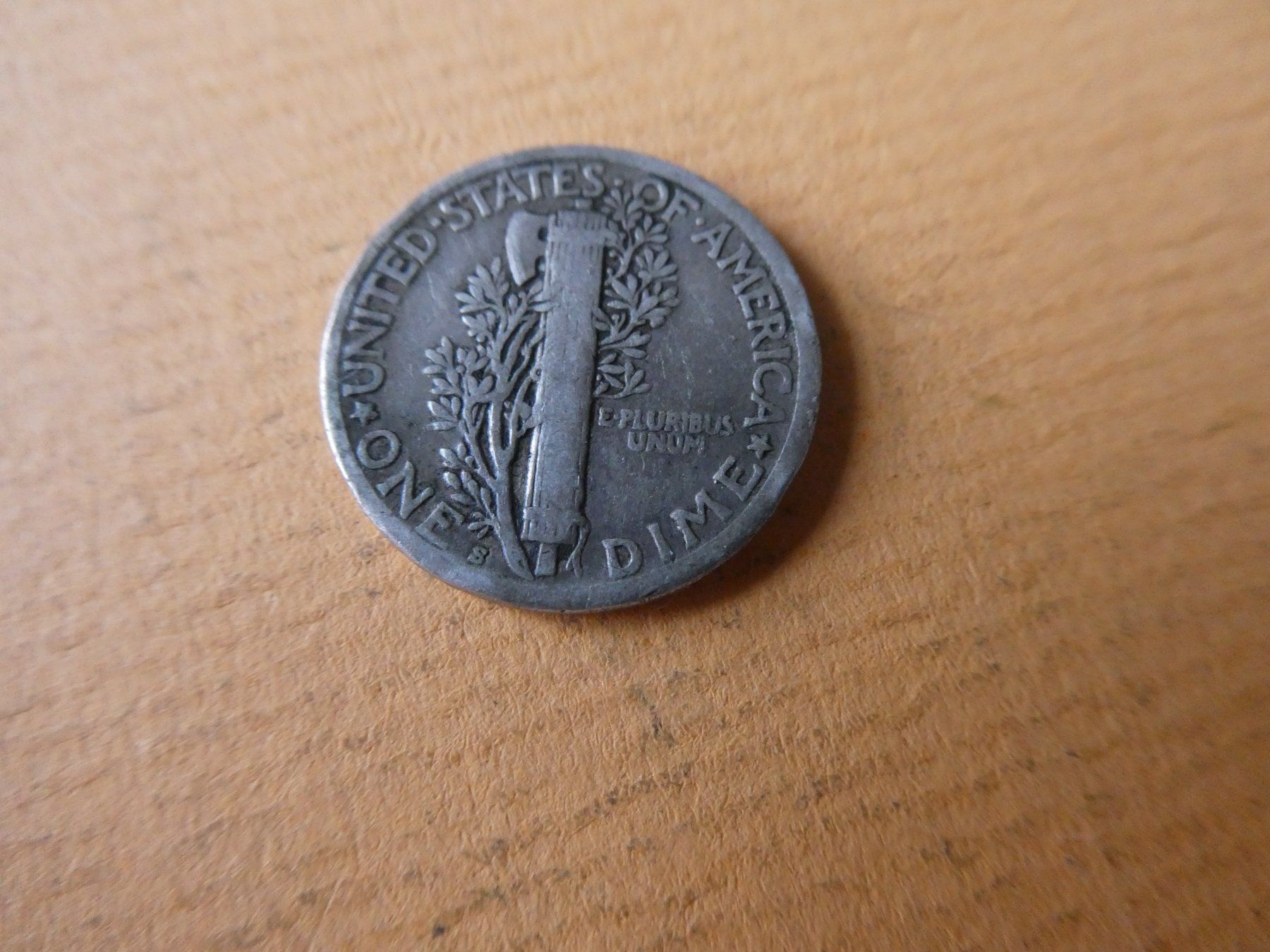 Alle Münzen: USA 1923, Dime - Silber – Gebraucht aus Hinterforst von Rohusri 1