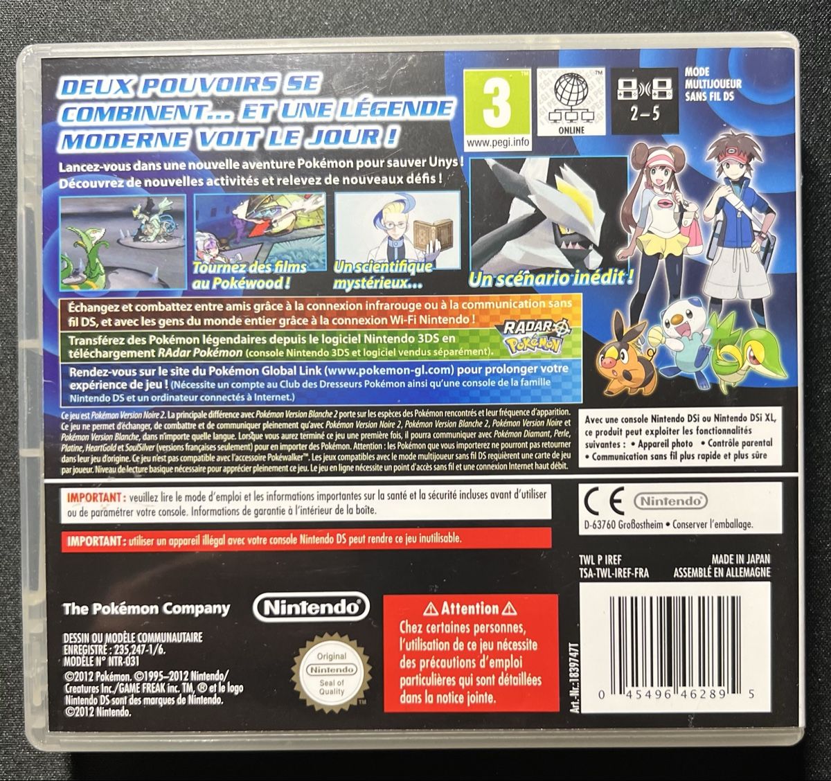 Pokémon Giochi: Pokémon version Noire 2 – Usato da Grandevent venduto da David28313 1