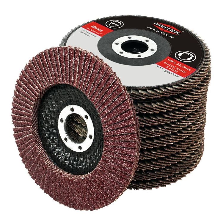 20 Fächerscheiben 115, Ix Paket Je 5x Korn 40/60/8 Produktbild-Vorschau 6