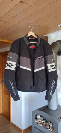 Motorradjacke FLM Herren mit Protektoren