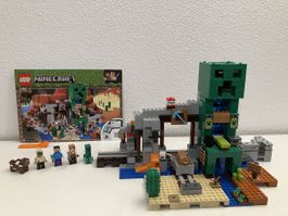 Lego Minecraft the Creeper Mine 21155 (Jahr 2019) ⛏️ 🧨