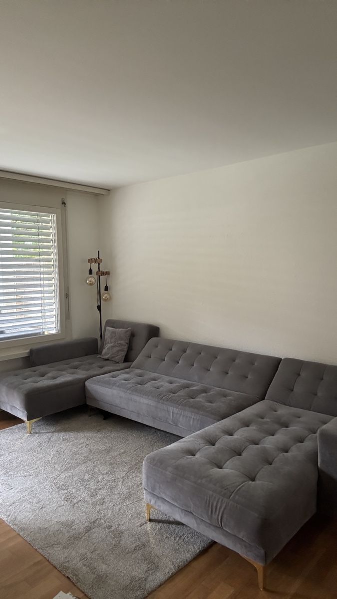 Divani: 5 Seater U-Shaped Modular Velvet Sofa – Usato da Stallikon venduto da F_K_25 9