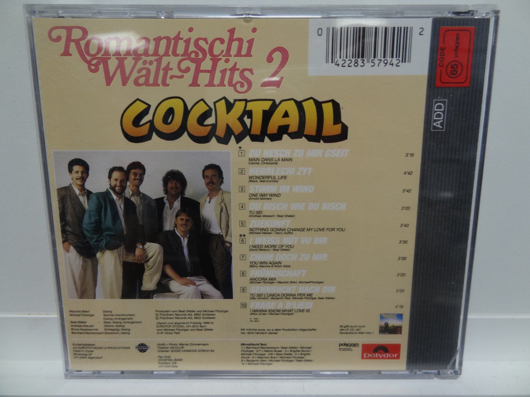 CDs: Cocktail , Romantischi Wält-Hits 2 – Gebraucht aus luzern von musicandart 1