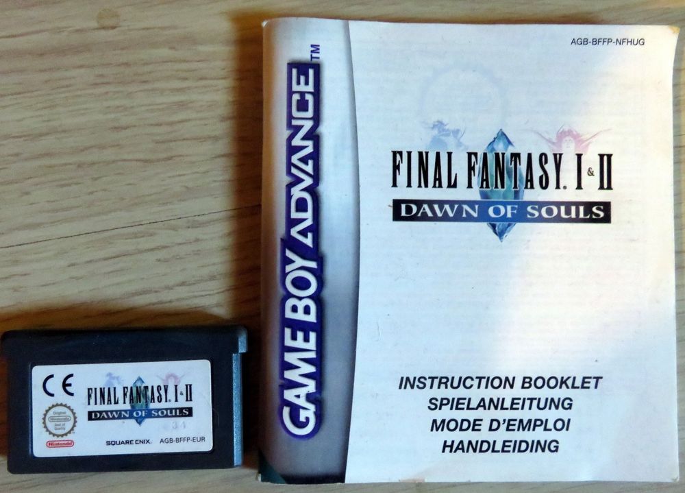 Final Fantasy I - II Dawn Of Souls pour GameBoy Advance