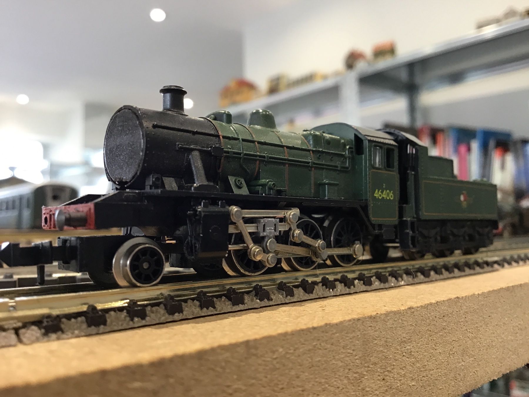 Trix Modellini di ferrovie: MINITRIX Dampflokomotive 46406 – Usato da Männedorf venduto da Modell-Spezialisten 2