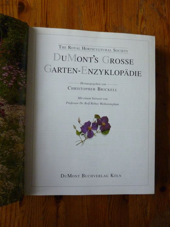 Sachbuch Dumont's grosse GartenEnzyklopädie Kaufen auf Ricardo