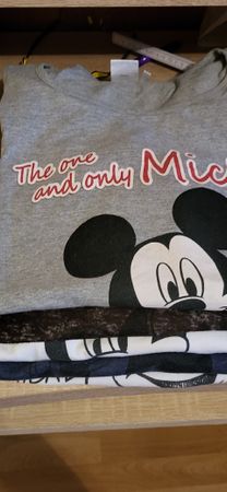 5 x  Damen T-Shirts Mickey und Minnie Mouse  gr. 50 