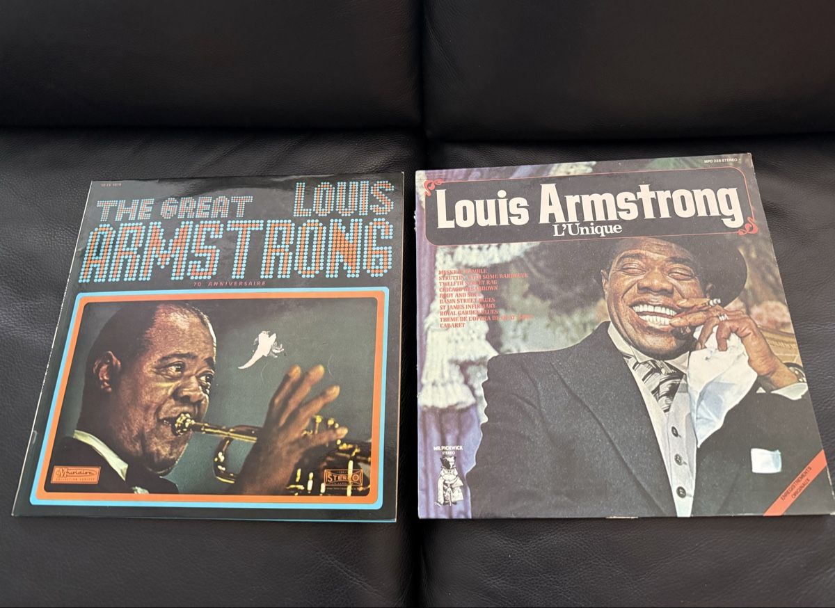 Dischi in vinile: Louis Armstrong LPs 2er Set Jazz Schallplatten – Usato da Goldach venduto da Donpancho
