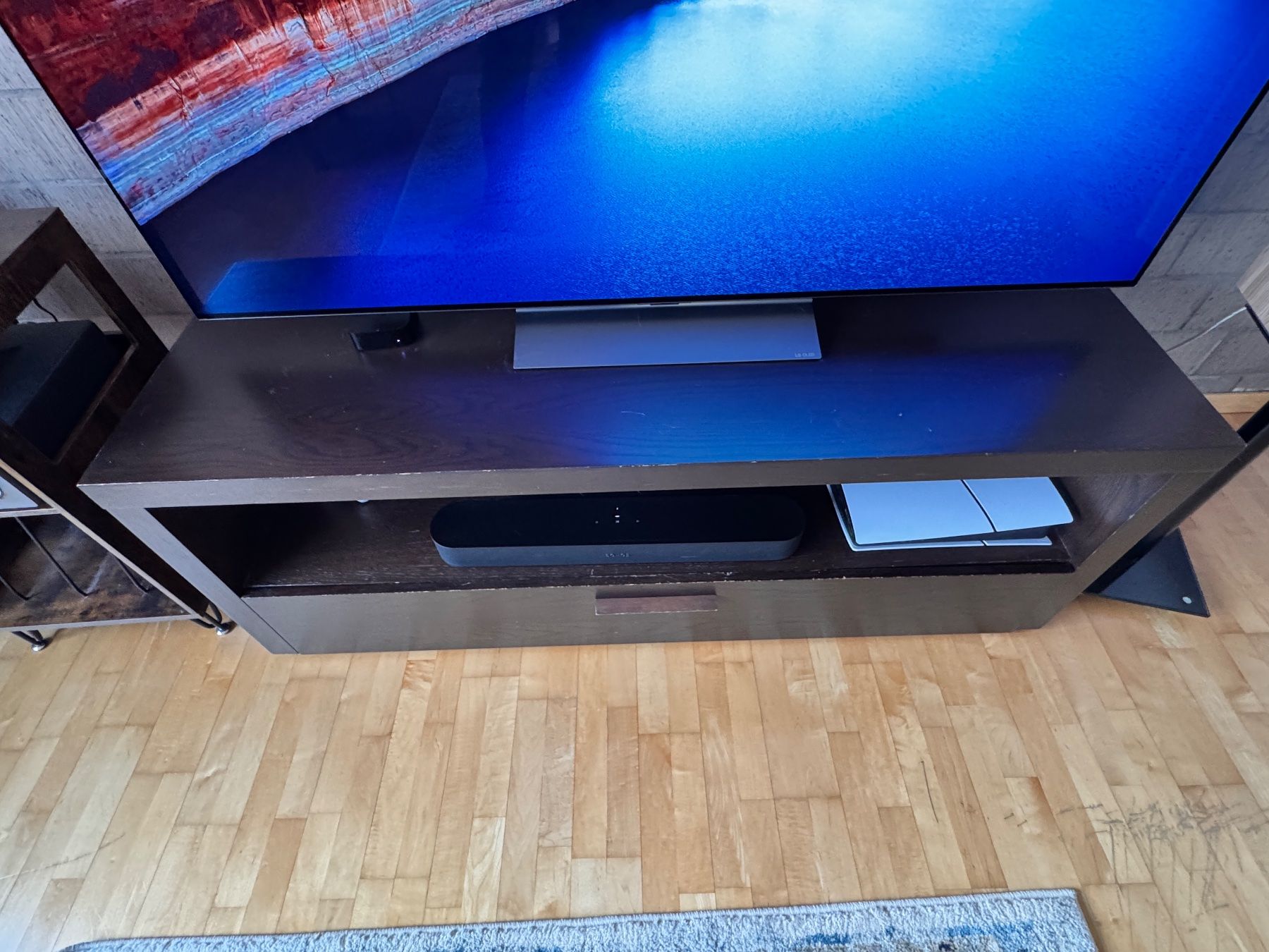 Mobili TV: TV Möbel / Lowboard Holz Braun – Usato da Wallisellen venduto da GLTL 1