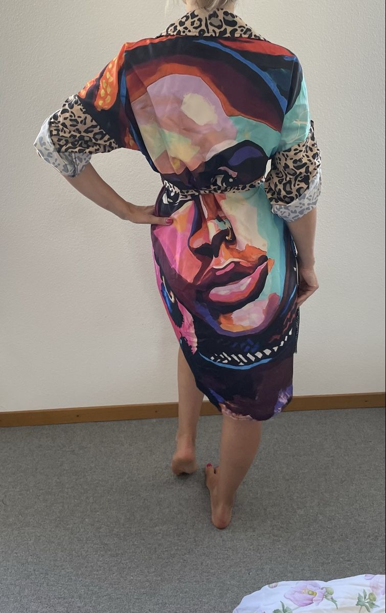 Vestiti: Leichtes Sommerkleid mit Printmix, Grösse S/M – Nuovo (secondo la descrizione) da Münchenstein venduto da nel_57mj 5