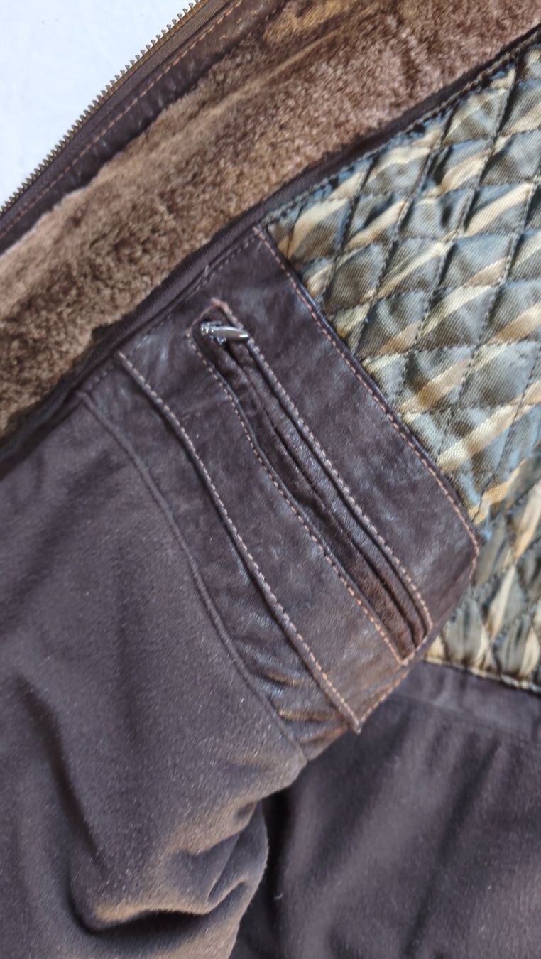 Giacche: Lederjacke P&P Projects & People braun – Usato da Nottwil venduto da 66Vespa 3