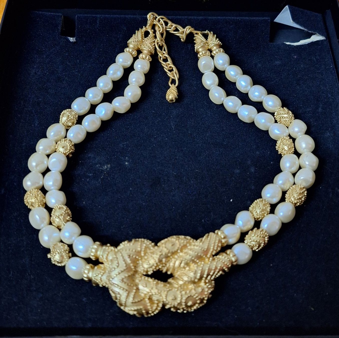Catenine: Neu: das etruskische Collier Mary McFadden "Franklin Mint" – Nuovo (secondo la descrizione) da Muri AG venduto da Edlerweiss 8