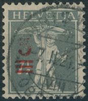 1921 - Tellknabe - Abart - gestempelt