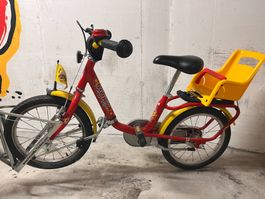 Kinderfahrrad Puky 16 Zoll - inkl. Puppen Fahrradsitz
