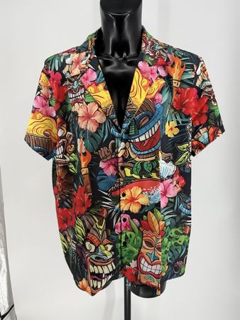 Kurzarmhemd/ Hemd Gr. XXL/ XXXL Hawaii Design 