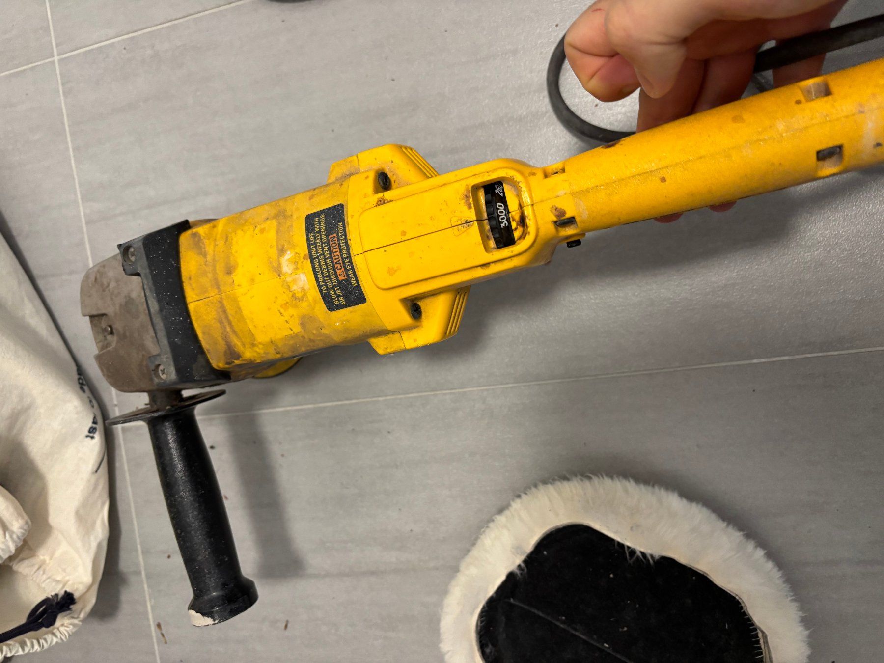 Dewalt Tutti gli attrezzi: Polisseuse rotative Dewalt DW849-QS – Usato da Prilly venduto da ant_s85b 1