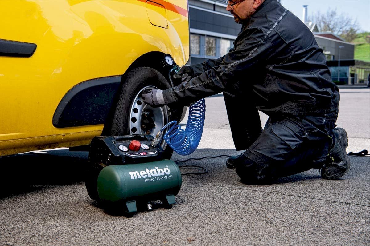 Metabo Kompressoren: Metabo Basic 160-6 W OF Kompressor – Neu und originalverpackt aus Bottighofen von zaap 6