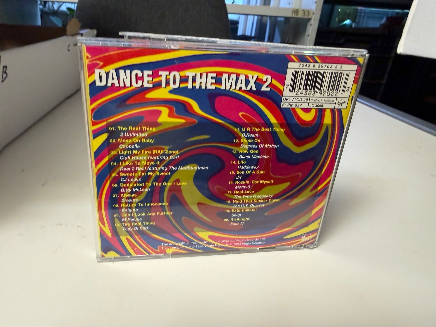CDs: Dance To The Max 2 - SRA04A – Gebraucht aus Küsnacht ZH von JazzRecords 1