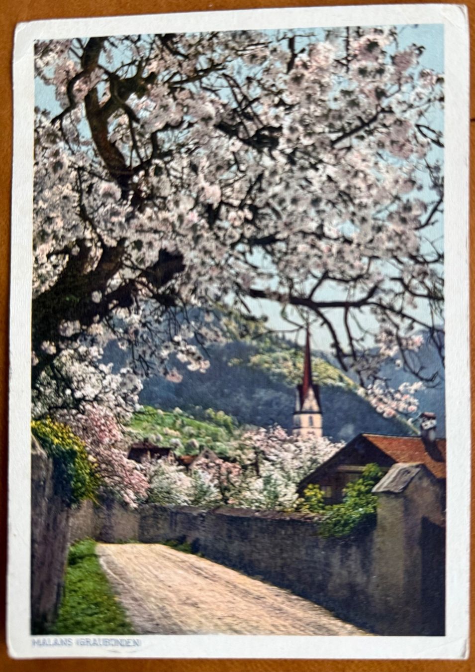 Ansichtskarten: MALANS - LANDQUART - 1933 – Gebraucht aus Lutry von Ediego