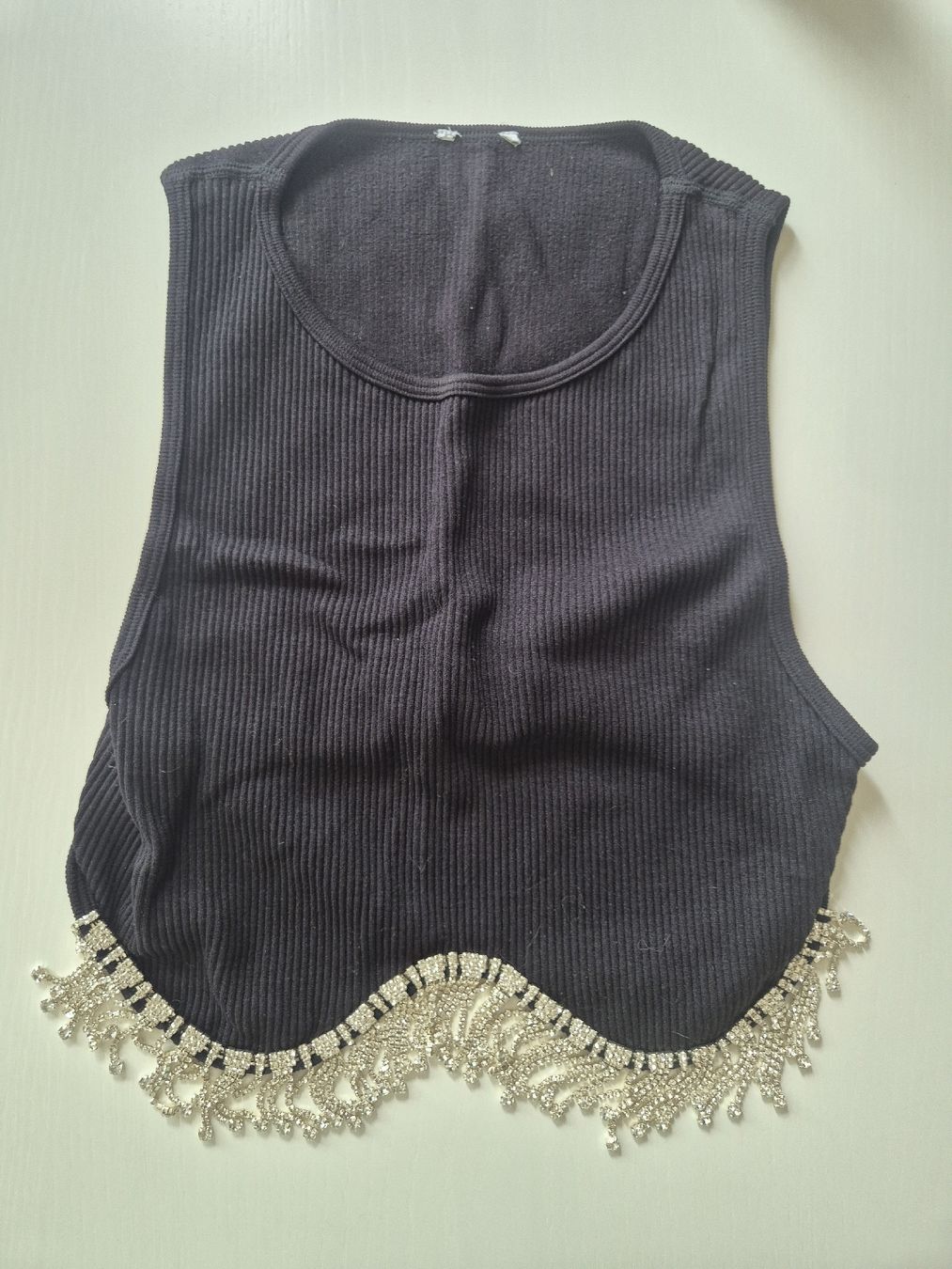 Zara Top: Schickes Fransen-Top von ZARA – Usato da Kollbrunn venduto da mela_nie