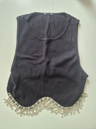 Schickes Fransen-Top von ZARA