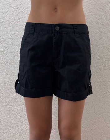 Shorts noirs femme taille 34 bon état
