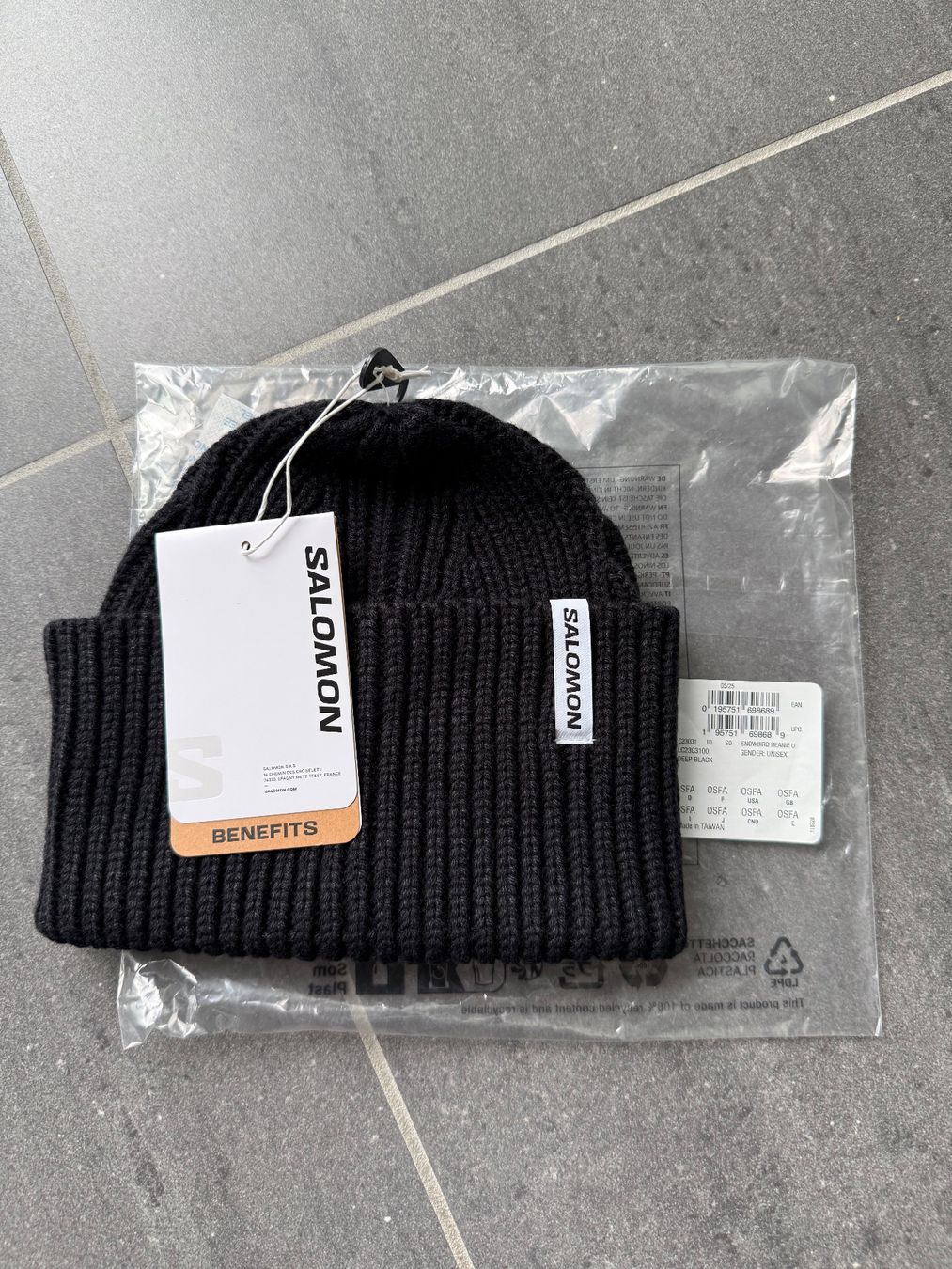 Salomon Copricapi, berretti & cappellini: Salomon Snowbird Beanie – Nuovo e nell'imballaggio originale da Worb venduto da le_castor