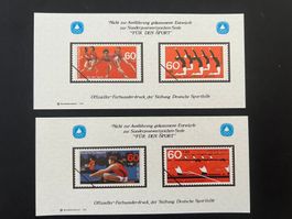 Entwürfe Deutsche Sporthilfe 1981 ** Luxus (D363)