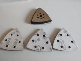 150x Schleifpapierscheibe Dreieckschleifer - Disque abrasif