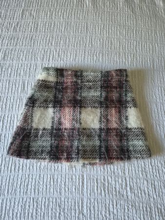 Chic Bonpoint checked skirt 