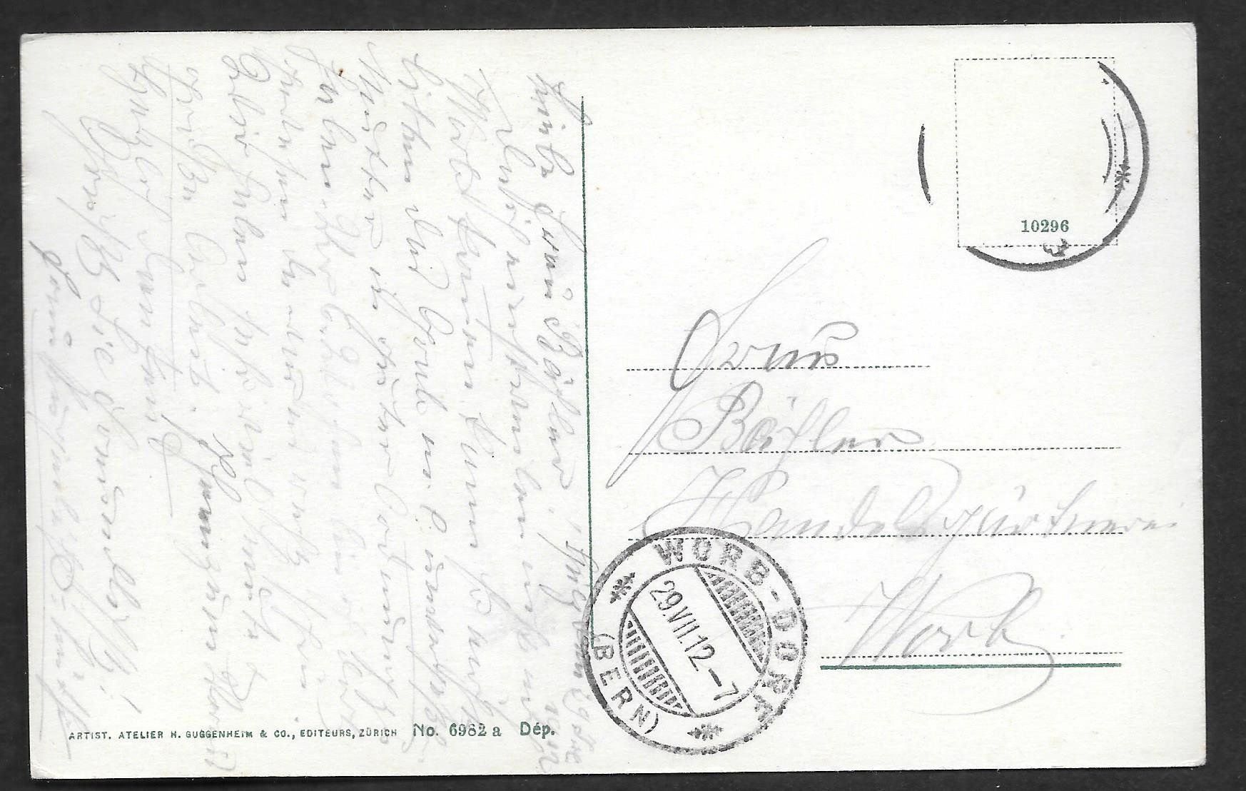Cartoline postali: Spiez Hotel Krone Restaurant – Usato da Olten venduto da clotaldi 1