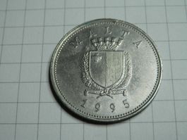 Malta 25 Cent, 1995