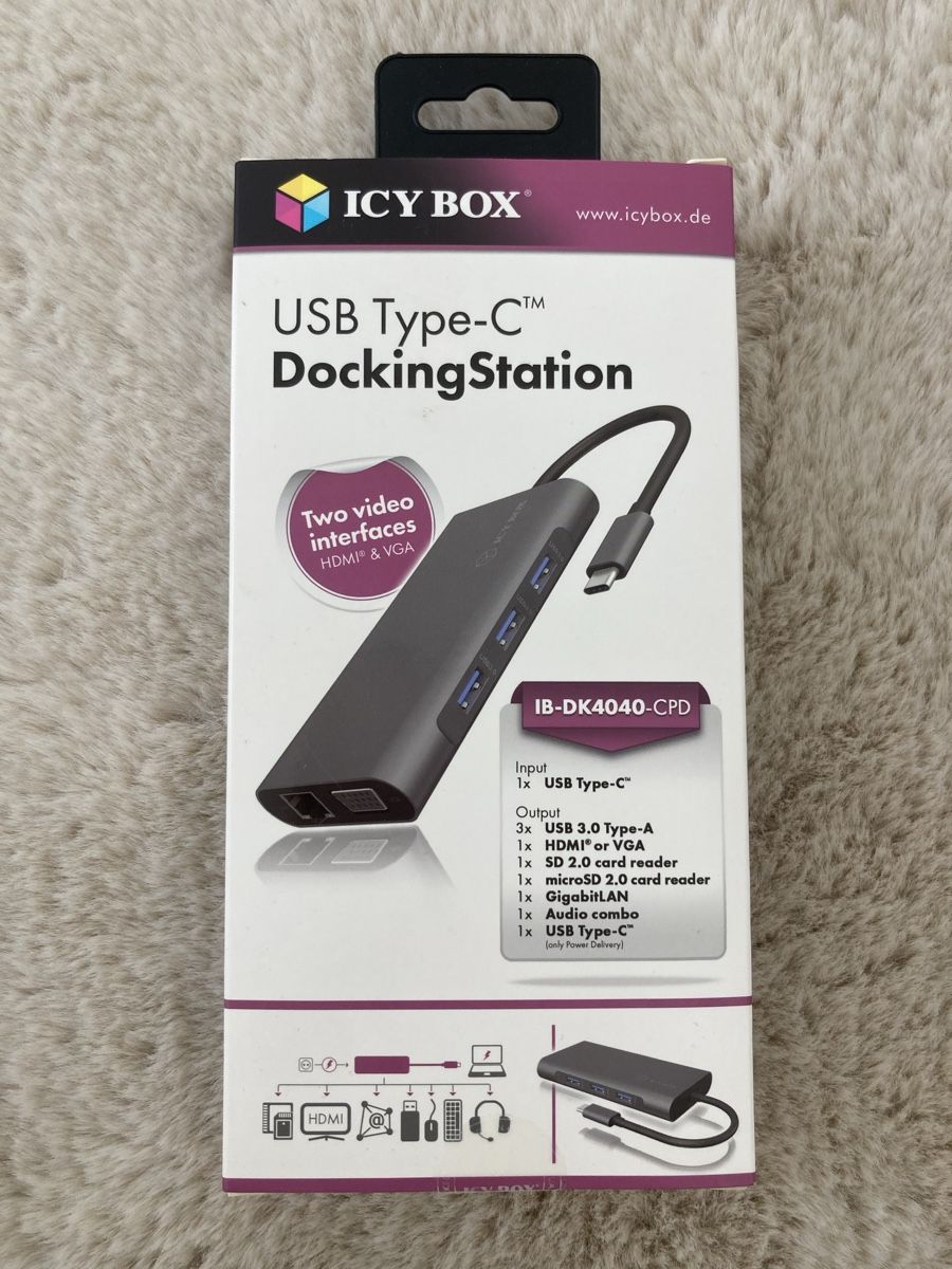 Docking station: ICY BOX DockingStation – Nuovo (secondo la descrizione) da Galgenen venduto da user987