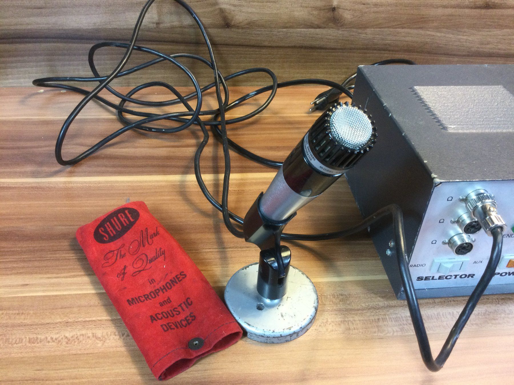 Amplificatori: Gebrauchtes Uniton Mikrofon mit Verstärker – Usato da Wangen SZ venduto da kuriosum12 2
