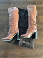MaxMara Lederstiefel Gr. 40 Braun