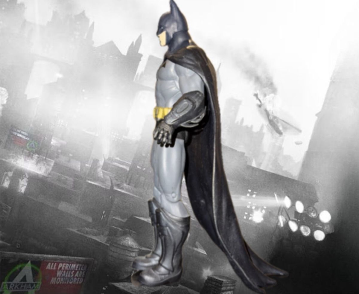 Statuette: Batman Arkham City DC Direkt Action Figur – Usato da Langenthal venduto da Fernando1999 1