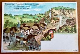 Genève - Village Suisse - Expo Nationale Suisse 1896