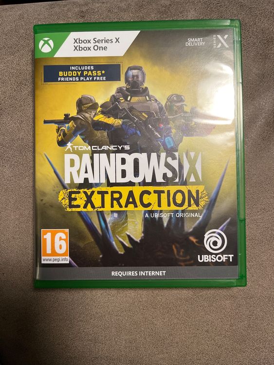 RAINBOW SIX EXTRACTION UBISOFT ACTON SHOTER (Neu (gemäss Beschreibung ...