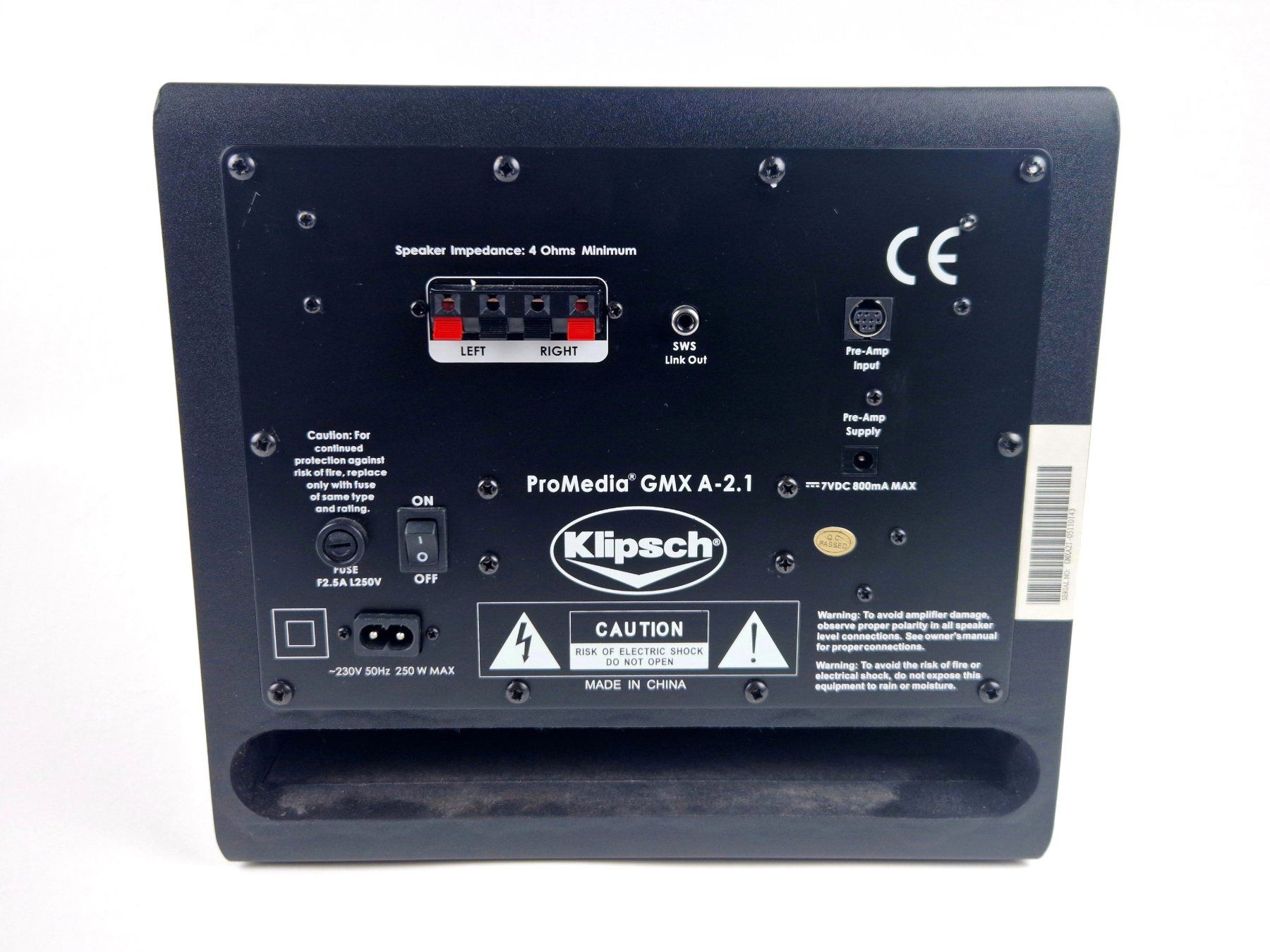 Klipsch Casse acustiche: ProMedia GMX A-2.1 Lautsprechersystem von Klipsch – Usato da Basel venduto da Restwert_Basel 6