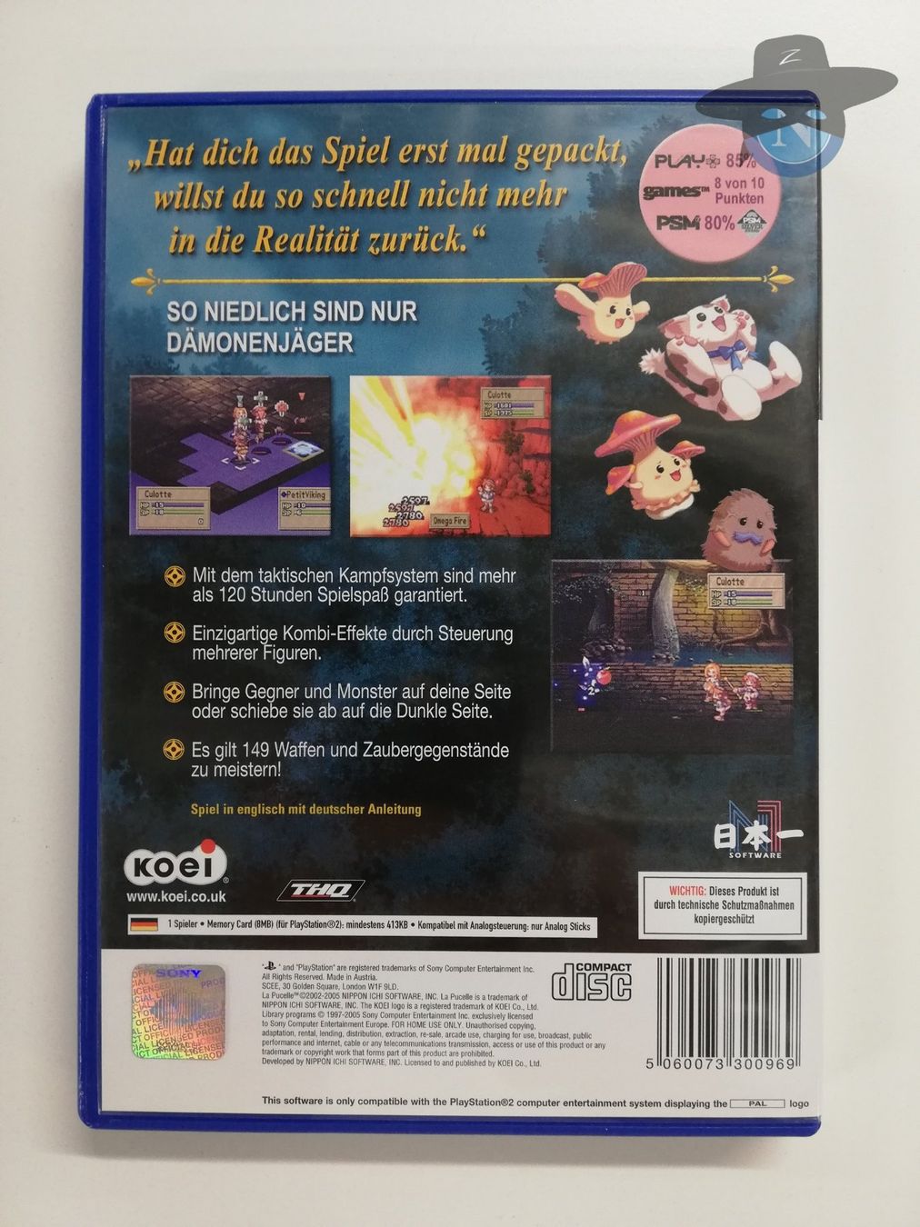 Sony Giochi: La Pucelle Tactics / Sony Playstation 2   PS2 – Usato da St. Gallen venduto da zorro_dc 1