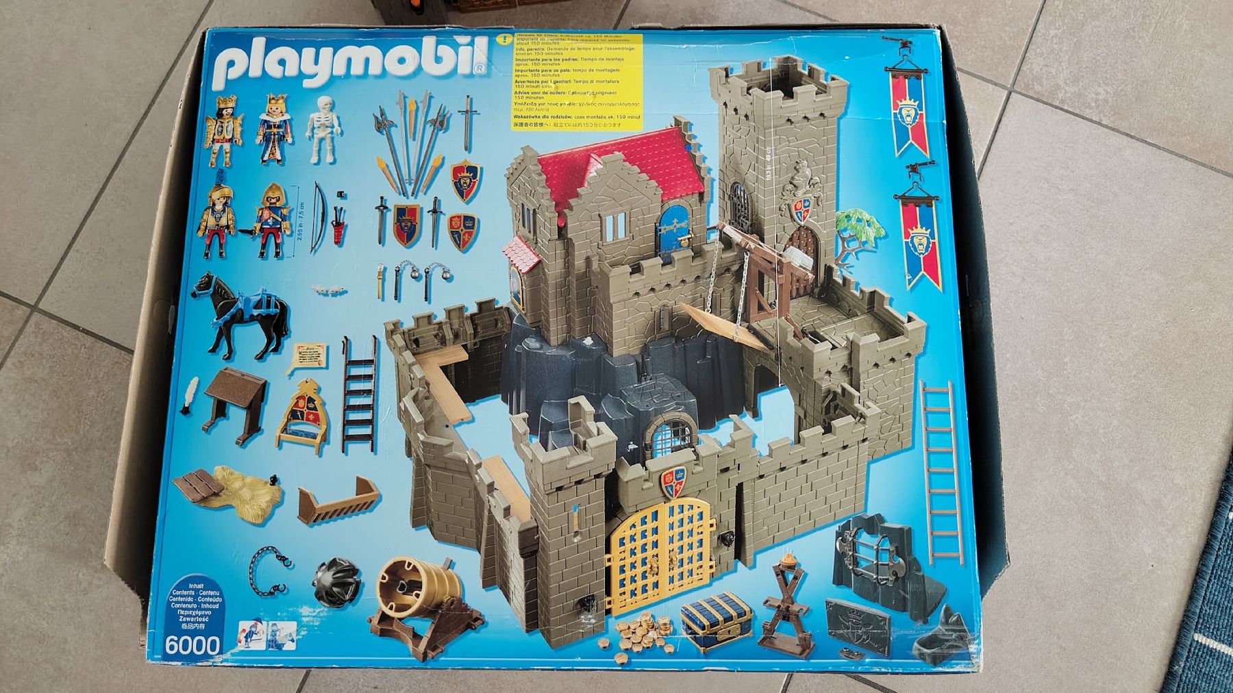 Playmobil Giocattoli: Playmobil Château des Chevaliers 6000 – Usato da Biel/Bienne venduto da Sliman 1