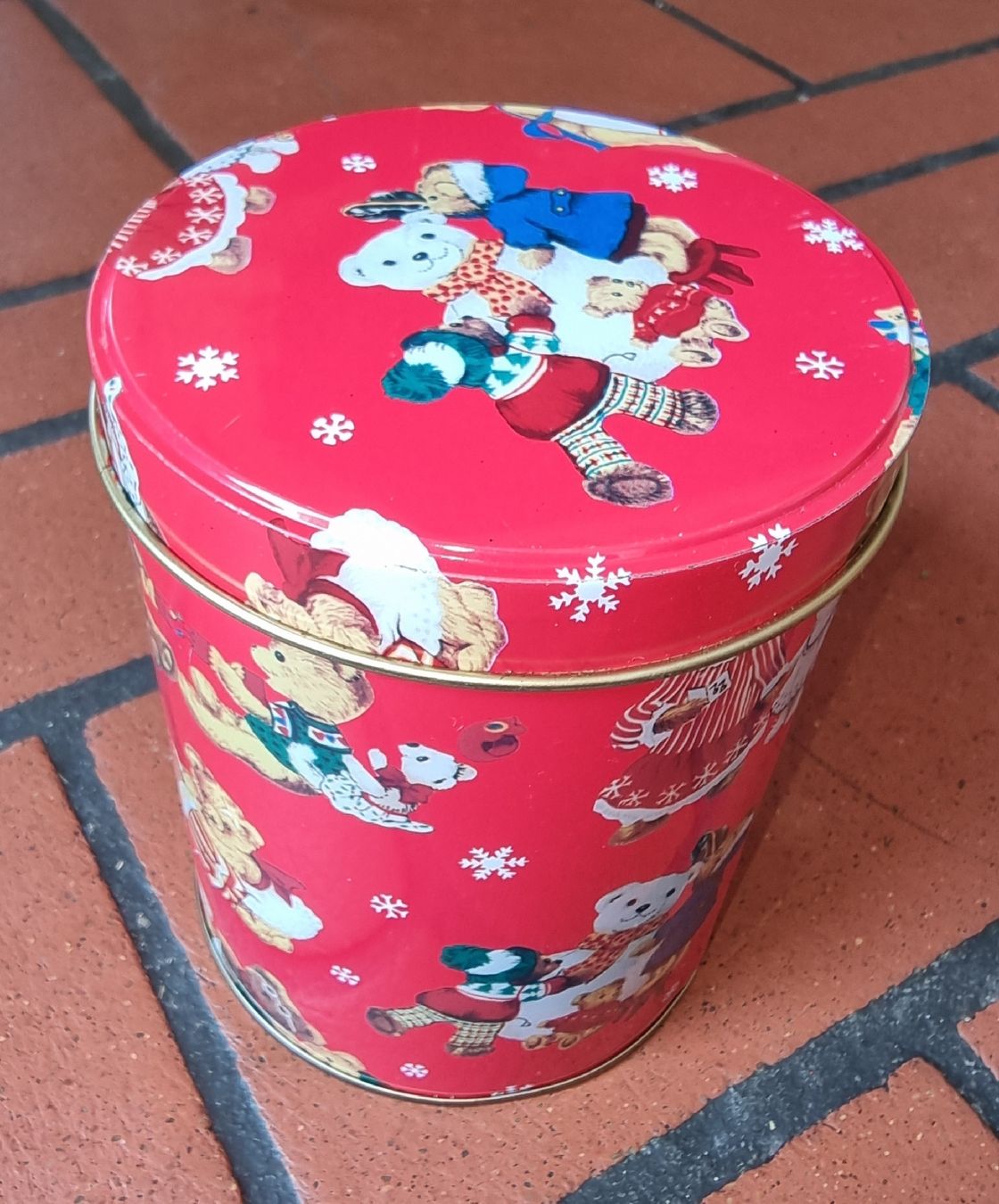 Zuckerdosen: Blechdose mit Teddybären-Motiv – Gebraucht aus Rifferswil von sandra0010 3