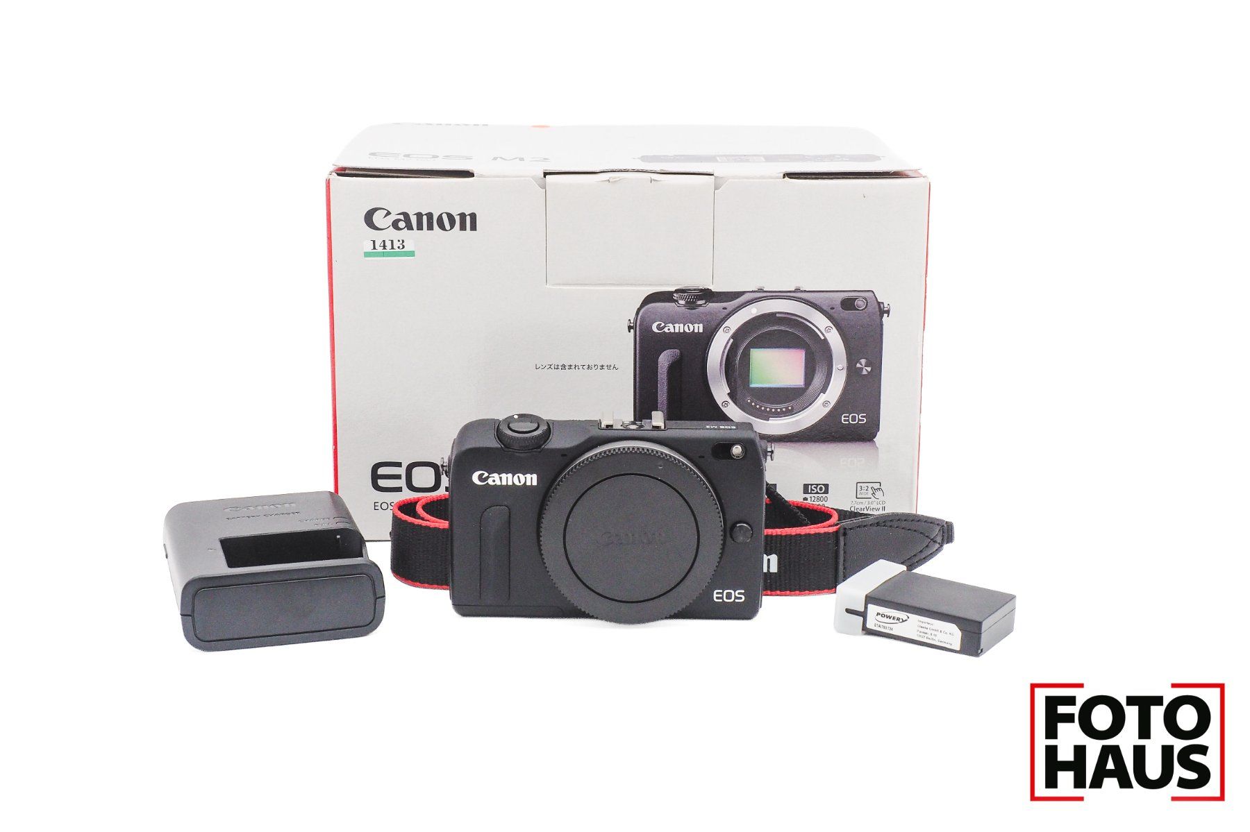 Canon Fotocamera: Canon EOS M2 18.MP APS-C Sensor EF-M Lens Mount 1413 – Usato da Basel venduto da FotohausBasel
