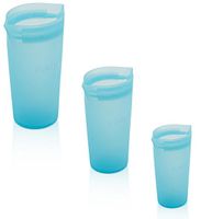 Beutel Lunch 3er Set blau