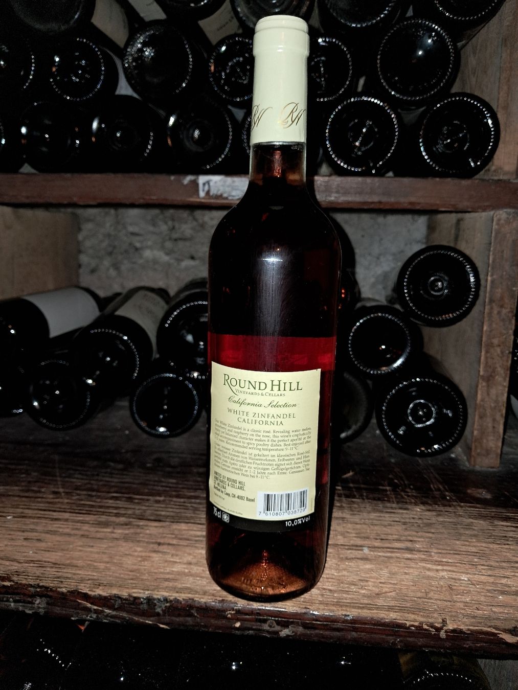 Vino: Round hill selection white zinfandel rosé 2012 – Nuovo e nell'imballaggio originale da Le locle venduto da juliensaran 3
