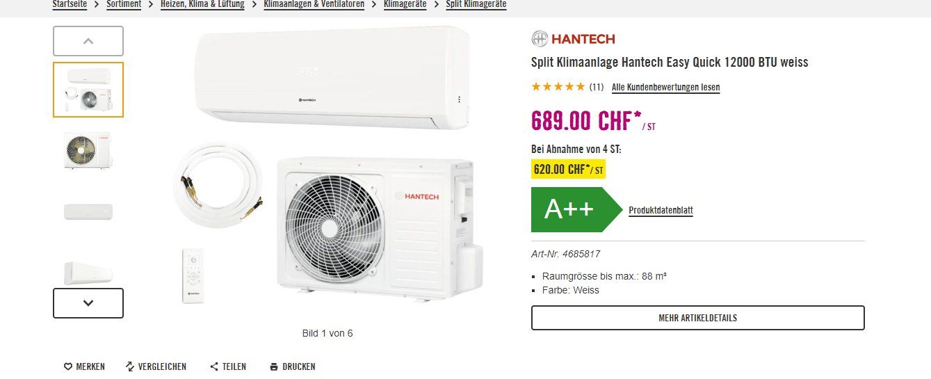 Wintcomfort Mini-Bodenständer, Robuster Bodenstän Produktbild-Vorschau 6