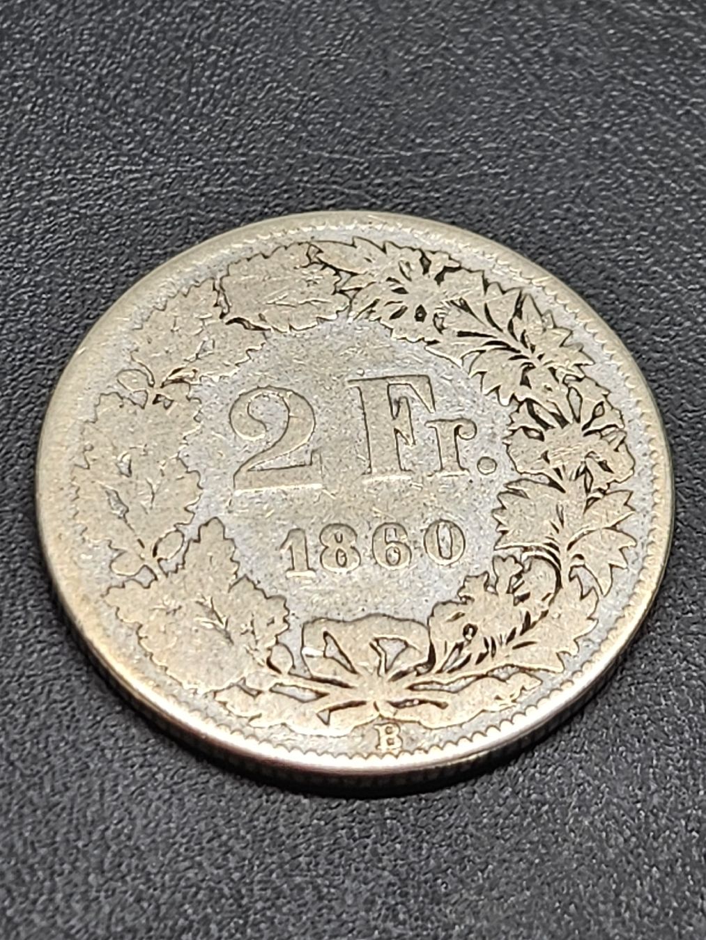 Toutes les monnaies: 2 Frank 1860 – D'occasion à Pfäffikon ZH par Melibol