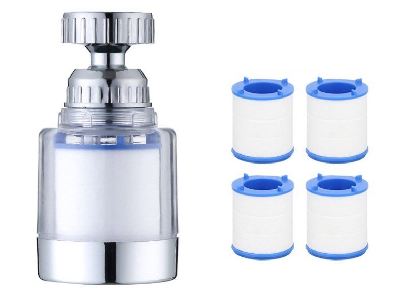 Armaturen: Wasserhahnfilter Wasser Leitungswasser mit 4xErsatz Filter – Neu (gemäss Beschreibung) aus Kirchdorf AG von Apost008 1