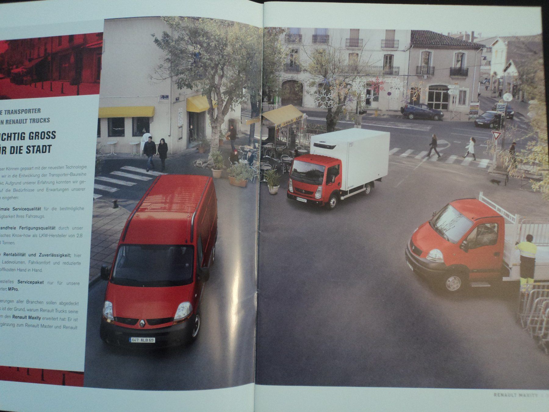 Renault Dokumente: Prospekt Renault Trucks Maxity 2007 – Gebraucht aus Schwarzenburg von modelCARama 1
