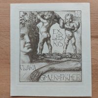 Exlibris Johan Michael Bossard - Original Radierung